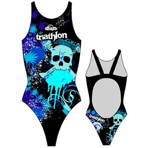 Turbo Maillot De Bain Skulls Triathlon L pas cher