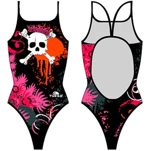 Turbo Maillot De Bain Flowers And Skulls L pas cher