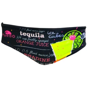 Maillot de bain de waterpolo Turbo Tequila Sunrise noir - XL pas cher