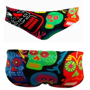 Bas de maillot de bain Turbo Halloween Skulls Multicolore 3XL 79386-0099 pas cher