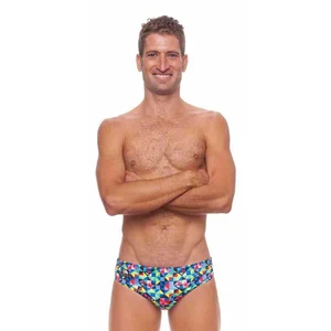 Maillot de bain de water-polo Turbo Origam - M pas cher