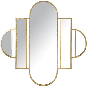 Alexandra House Living Miroir mural doré en métal 7 x 80 x 78 cm pas cher