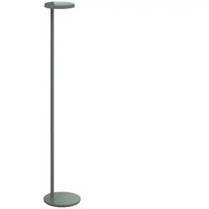 FLOS lampadaire OBLIQUE USB-C (2700K, vert sauge poli - Aluminium et m... pas cher