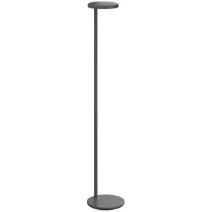 FLOS lampadaire OBLIQUE USB-C (3000K, anthracite opaque - Aluminium et...