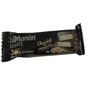 biManán® biManán Befit Barrita Chocolate con Cacahuetes 27g pas cher