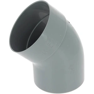 Adequa systèmes d'évacuation Coude 45 PVC CX-4 mâle-femelle Diamètre 125 pas cher