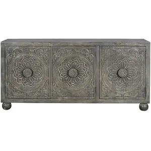 Comparateur de prix : GINER Y COLOMER Buffet en manguier gris vieilli