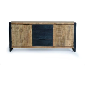 Comparateur de prix : GINER Y COLOMER Buffet en bois d'acacia et métal