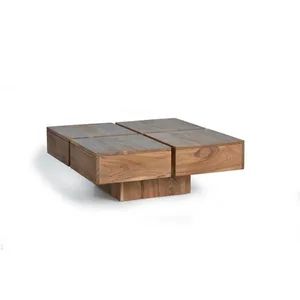 Comparateur de prix : GINER Y COLOMER Table basse en bois d'acacia