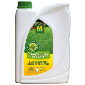 Engrais - MASSO GARDEN - 242316 - Croq'Mousse des gazons - 2 LVendu parcarrefour