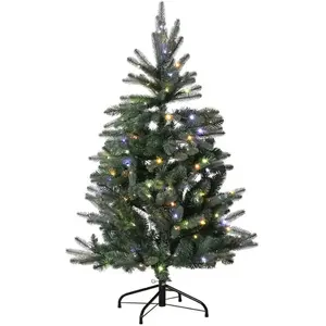 Christmas Tree Home ESPRIT Green Metal Polyethylene 88 x 88 x 130 cm pas cher