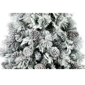 Arbre de Noël Home ESPRIT Blanc PVC Neigeux pas cher
