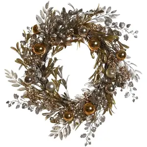 Christmas bauble DKD Home Decor Golden 65 x 65 x 10 cm pas cher