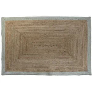 Tapis DKD Home Decor Vert Marron Clair Naturel Scandi 160 x 230 x 1 cm