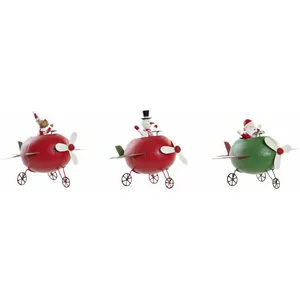 Comparateur de prix : Décorations de Noël Dkd Home Decor Métal Renne (19 x 14 x 13 cm) (3 pcs)