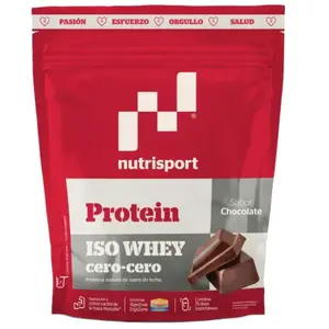 Shake NutriSport Iso Whey Zéro Zéro saveur chocolat 1500 gVendu parbikeinn
