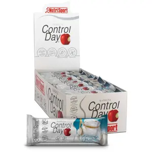 Comparateur de prix : Nutrisport Boîte De Barres énergétiques Control Day Yaourt 44g 28 Unités One Size