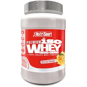 Comparateur de prix : Nutrisport Isolat De Protéine De Lactosérum Premium Zero-zero Orange 1000g One Size