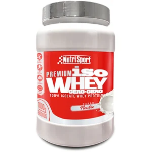 Comparateur de prix : Shake Nutrisport Iso Whey Zero Zero saveur neutre 1000 g