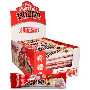 Nutrisport Protein Boom Barres Fraise-Cheescake 24 unitésVendu parbikeinn