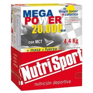 NutriSport Megapower Milk-Shake Fraise Sachets 40x110g pas cher