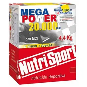 NutriSport Megapower Milk-Shake Chocolat Sachets 40x110g pas cher