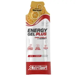 Comparateur de prix : Gel énergétique NutriSport Energy Plus saveur orange 66 g (18 unités)