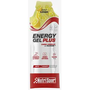 Comparateur de prix : Gel énergétique NutriSport Energy Plus saveur citron 66 g (18 unités)