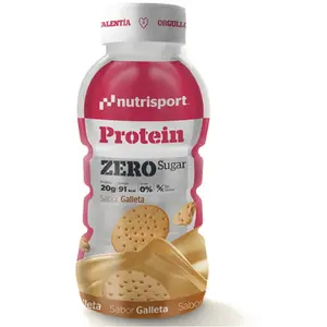 Comparateur de prix : Shake Nutrisport Protein Zero saveur biscuit 330 ml (12 unités)