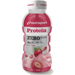 NutriSport Protein Zero Sugar Fraise Shake 330 ml pas cher