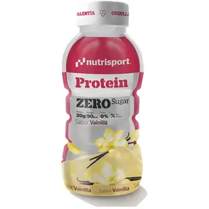 Shake Nutrisport Protein Zero saveur vanille 330 ml (12 unités) pas cher