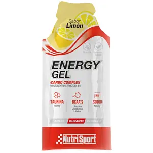 Comparateur de prix : Gel énergétique NutriSport Energy saveur citron 35 g (24 unités)