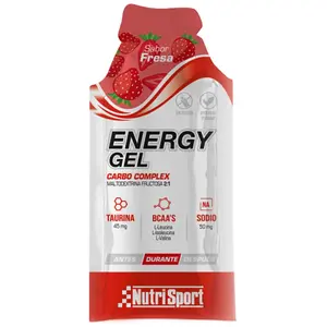 Comparateur de prix : Gel énergétique NutriSport Energy saveur fraise 35 g (24 unités)
