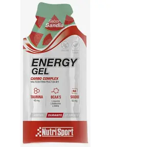 Comparateur de prix : Gel énergétique NutriSport Energy saveur pastèque 35 g (24 unités)