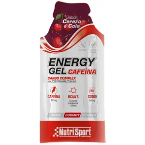 Gel énergétique NutriSport Energy saveur cerise-cola 35 g (24 unités)Vendu parbikeinn