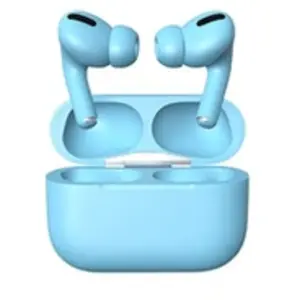Ecouteur macaron TWS oreillette bluetooth sans fil casque-Bleu pas cher