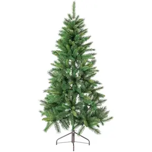 Comparateur de prix : BigBuy Christmas Arbre de Noël Vert PVC Métal Polyéthylène 210 cm