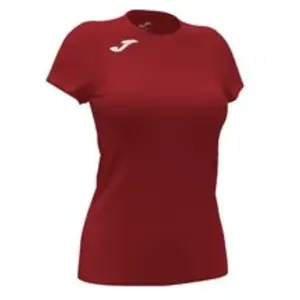 Comparateur de prix : T-shirt Joma Record II manche courte rouge femme - M