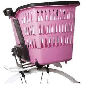 Roto Panier vélo en plastique avec poignée et roues Krayton pas cher