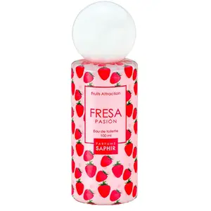 Comparateur de prix : Parfums Saphir Fraise Passion eau de toilette vaporisateur 100 ml
