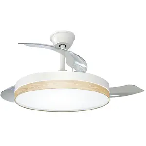 Comparateur de prix : Ventilateur De Plafond 3cct Avec Télécommande, 107 Cm, Bois