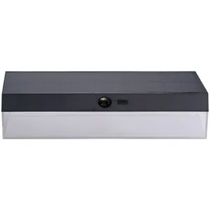 Comparateur de prix : Wall Light EDM 31833 Black Polycarbonate ABS 4 W 500 lm Solar (3000 K)...