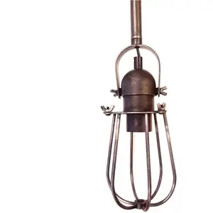 Comparateur de prix : Plafonnier métallique vintage e27 60w couleur noire ø10x22cm edm