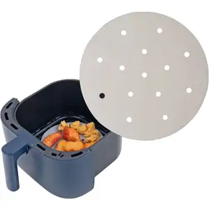 Pack 100 Papier Cuisson pour Friteuse à Air ø17cm EDM