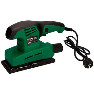 KOMA TOOLS Ponceuse vibrante - 150w - 11000 tr/min - noir/vertVendu parrue-du-commerce
