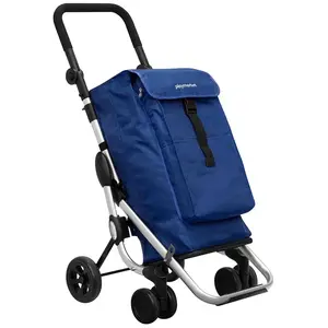Comparateur de prix : Poussette de marché - PLAYMARKET - 24910C217 - 4 roues - 39,5L - bleu