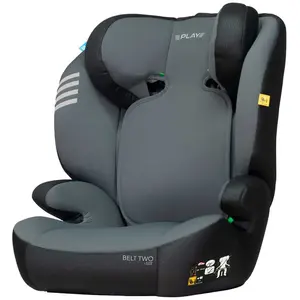 Play Belt Two i-size Siège auto 100-150 cm R129 sans isofix Gris pas cher