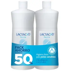 Comparateur de prix : Lactacyd Derma gel de bain 2 x 1000 ml
