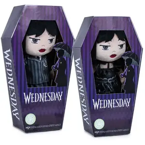 PlaybyPlay Play By Play Wednesday Assortiment Peluches Wednesday 32 cm avec Cercueil (6) pas cher