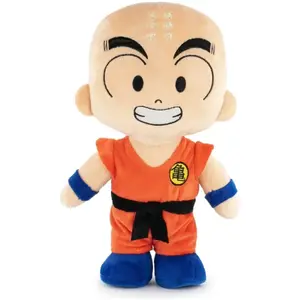 Play by Play DRAGON BALL - Krillin - Peluche 27cm - BEM'S Peluche - BM-219632 pas cher